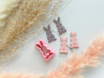 Easter Bunny Shape Collection Polymer Clay  Cutter • Fondant Cutter • Cookie Cutter